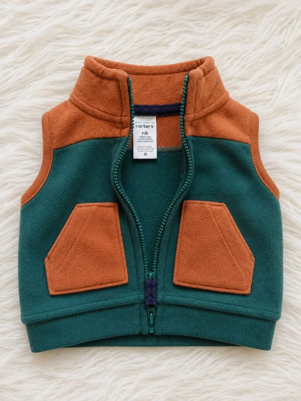 Baby Boy Onesies Pants Vest Cap Bundle SZ NB & 0-3 Months